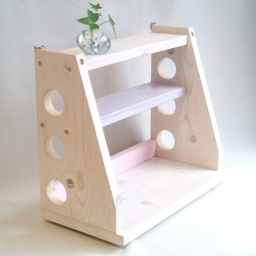 ハンドメイド ディスプレイラック ※おまけ付き｜ハンドメイド