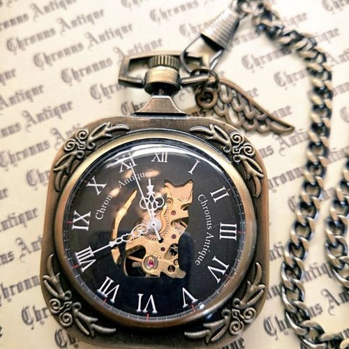 鉄道部品 ブレーキハンドル 懐中時計