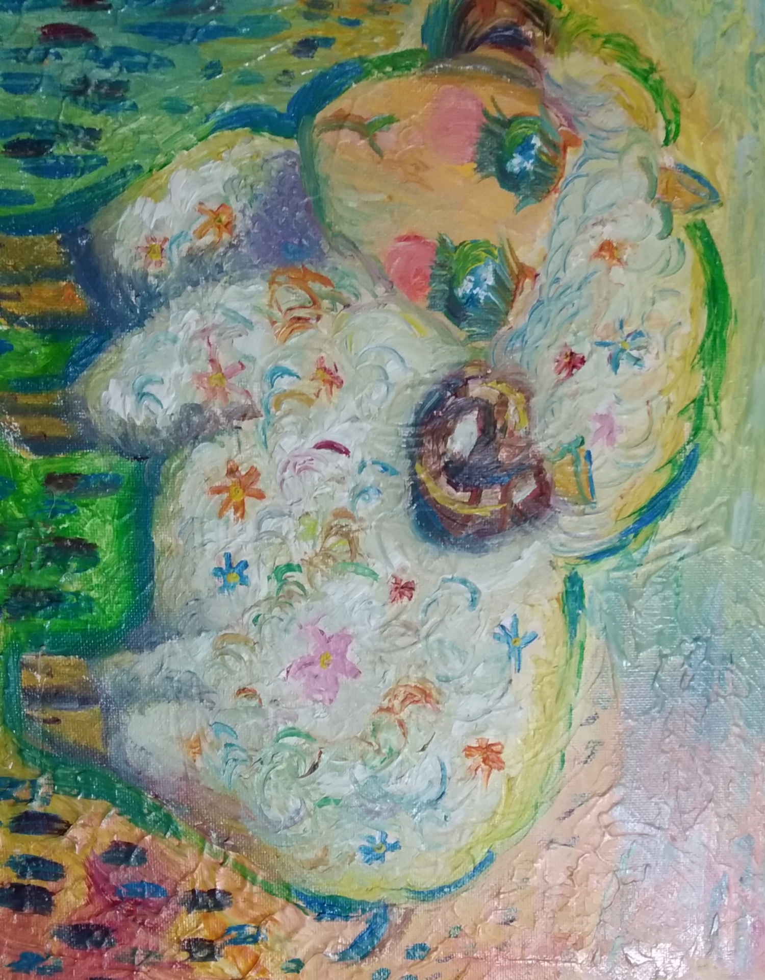 羊の夢花咲く　　原画