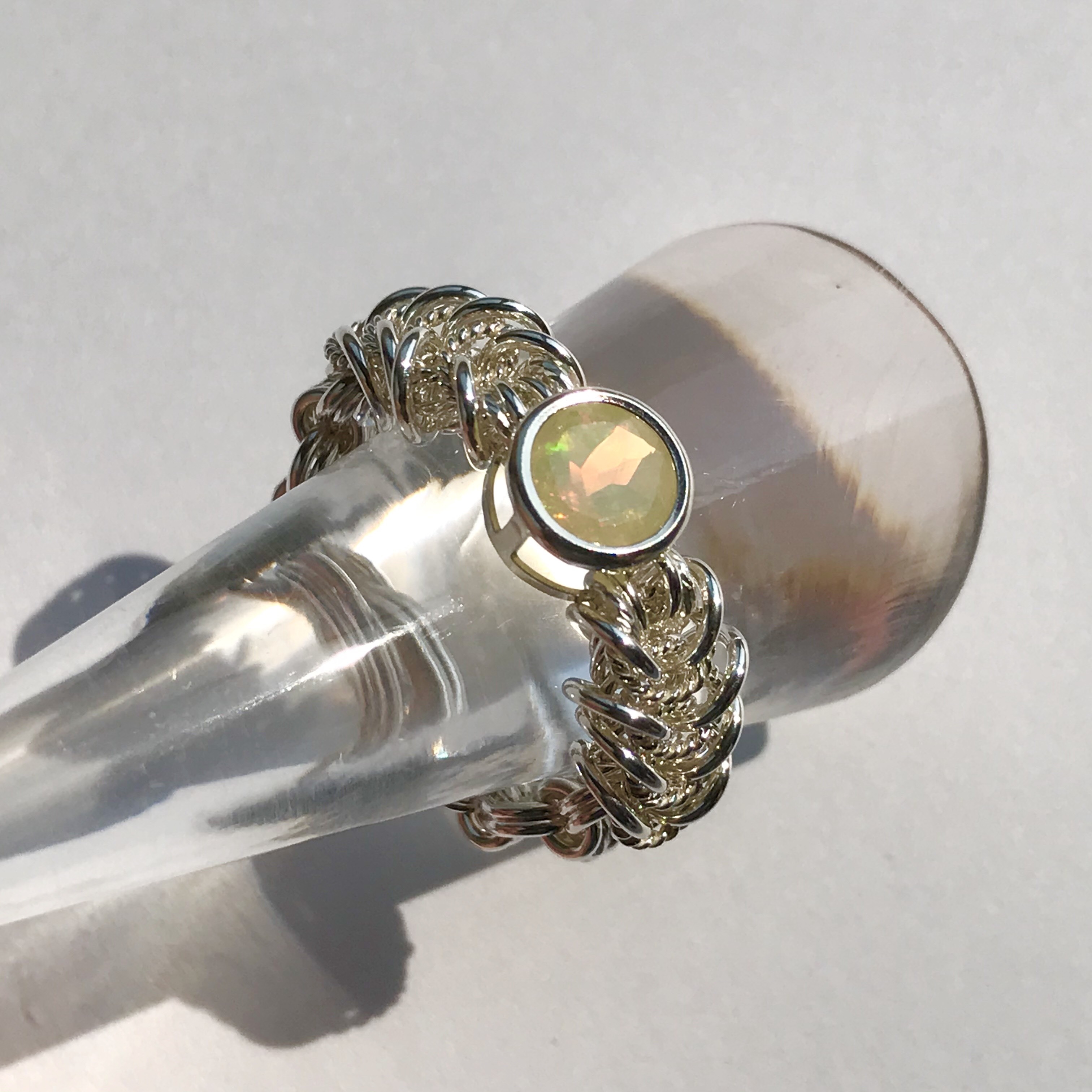 『 Sparkle with joy ( heart ) 』Ring by SV925