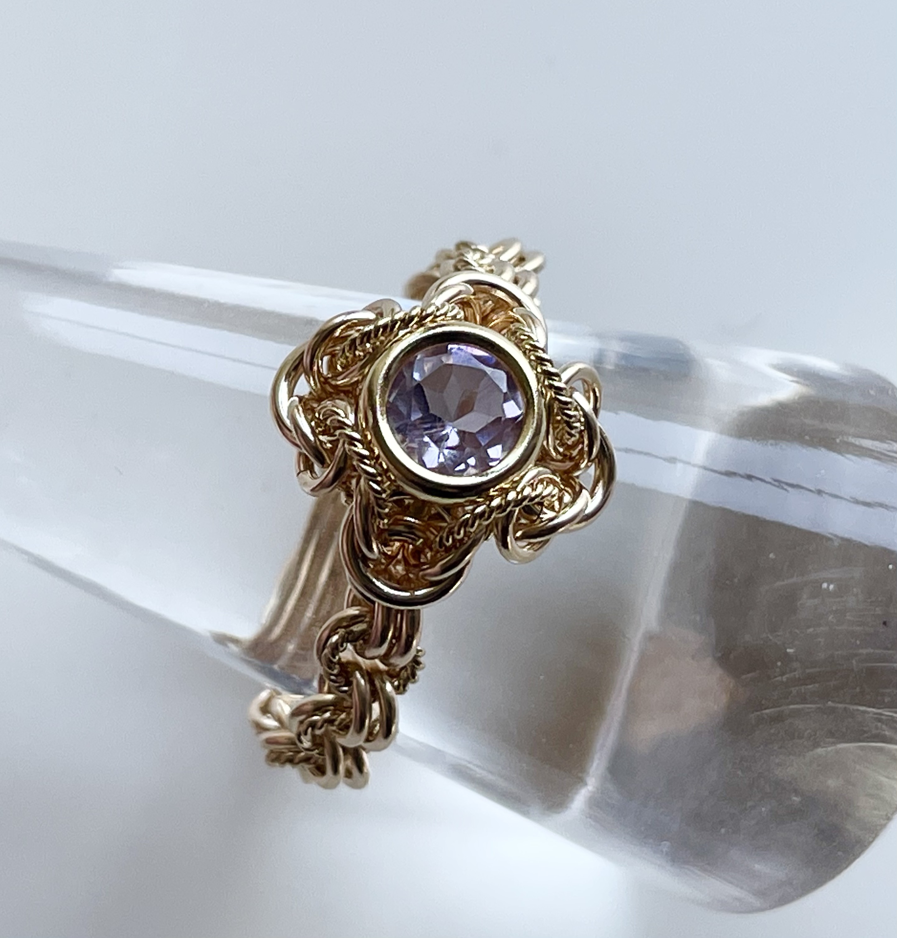 『 Seasonal flower ( SS-pka21’ ) 』Ring by K14GF 11,400円