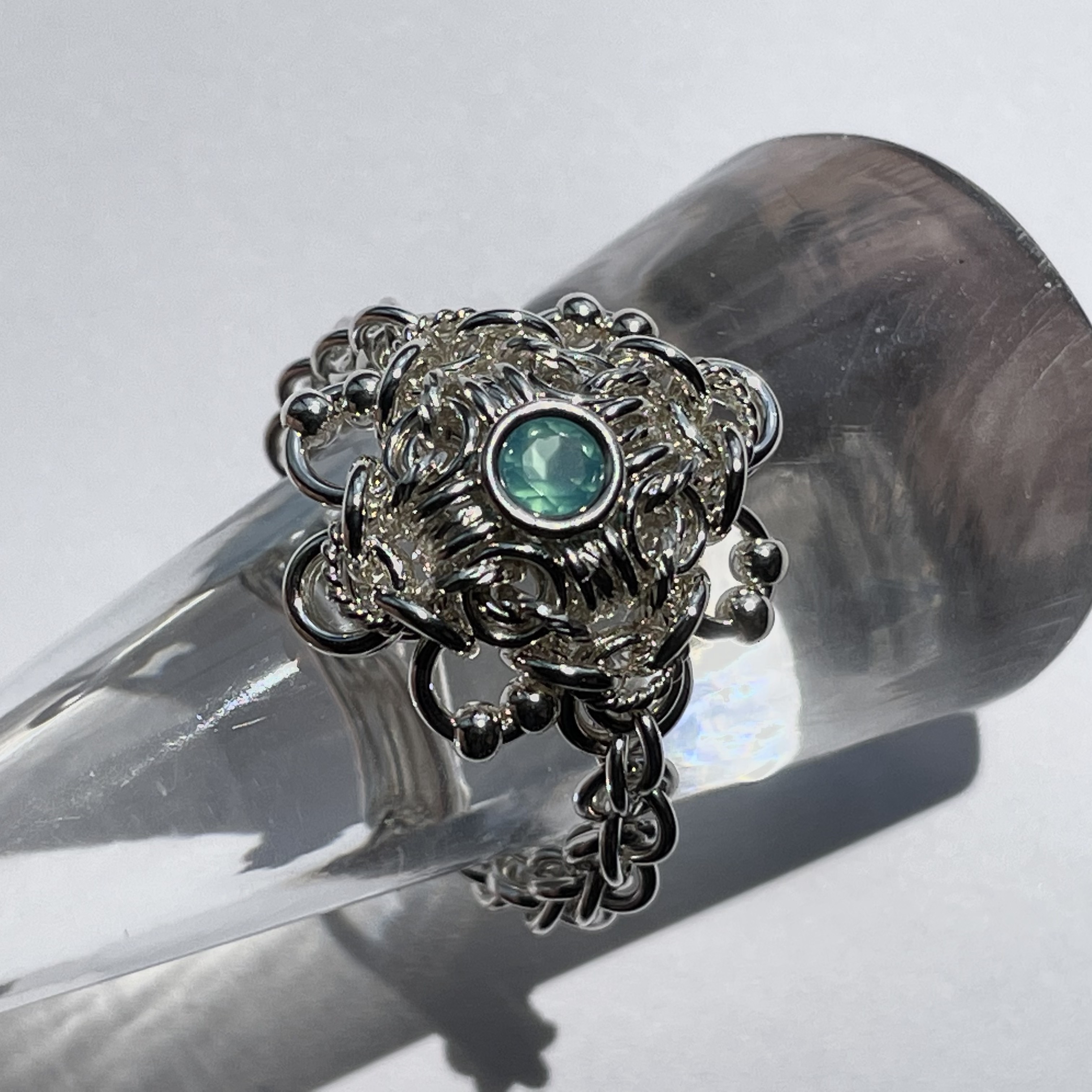 『 Wind flower ( SS-sbc21’ ) 』Ring by SV925