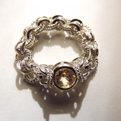 『 Courage ( heart ) 』Ring by SV925 2枚目の画像