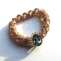 『 Blue sunshine ( inner ) 』Ring by K14GF 4枚目の画像