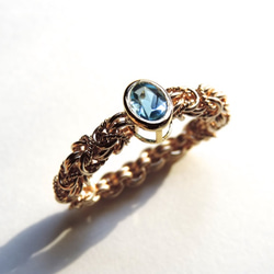 『 Blue sunshine ( inner ) 』Ring by K14GF 5枚目の画像