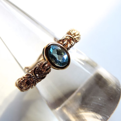 『 Blue sunshine ( inner ) 』Ring by K14GF 6枚目の画像