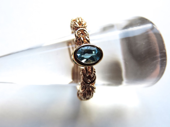 『 Blue sunshine ( inner ) 』Ring by K14GF 8枚目の画像