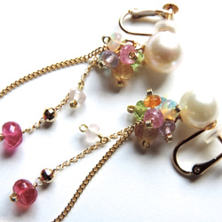 『 Mermaid story ( SP-E ) 』Earring by K18 2枚目の画像