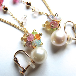 『 Mermaid story ( SP-E ) 』Earring by K18 6枚目の画像