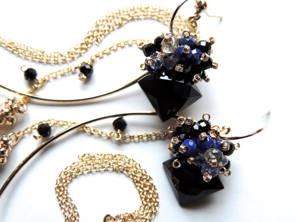 『 BEAUTY BLACK ( Lady B ) 』Pierce by K14GF 5枚目の画像