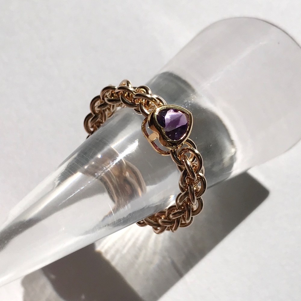 『 Kindly mood ( heart ) 』Ring by K14GF