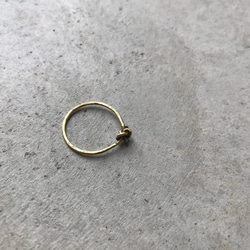 knot ring [brass] 3枚目の画像