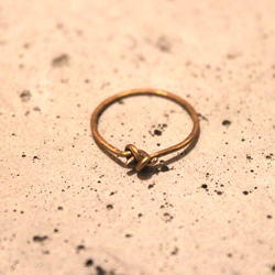 knot ring [brass] 5枚目の画像