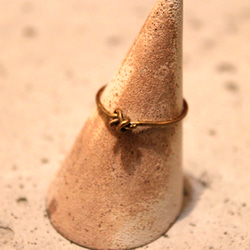 knot ring [brass] 8枚目の画像