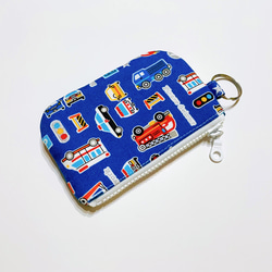 星森 - 可愛車車 口袋零錢包 、卡包 、收納包、拉鍊包（下單後製作 第2張的照片