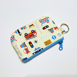 星森 - 可愛車車 口袋零錢包 、卡包 、收納包、拉鍊包（下單後製作 第3張的照片