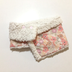 星森 - 短版圍巾 粉紅花海 第3張的照片