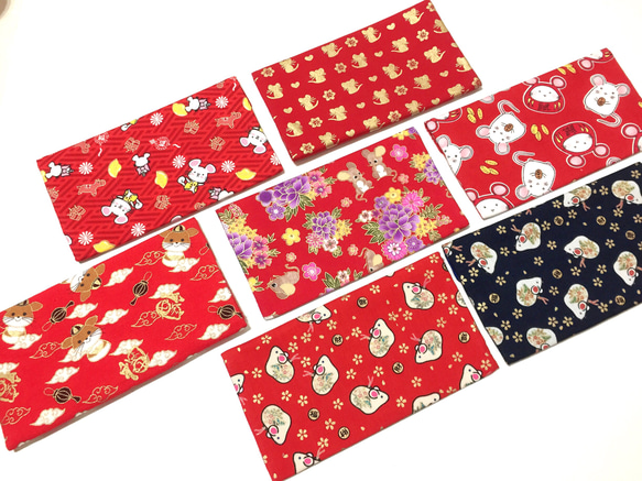 Xingsen-Cloth Red Packet Bag Lucky Money Mouse Blue（中国語/英語の名前は無料 4枚目の画像