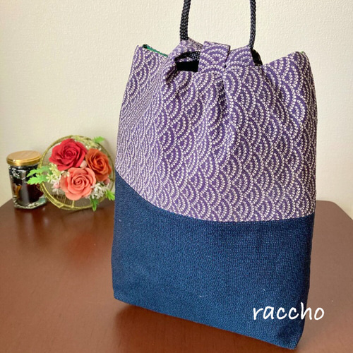 科布 しな布 和装用バッグ 信玄袋 伝統織物のトップブランド塩沢