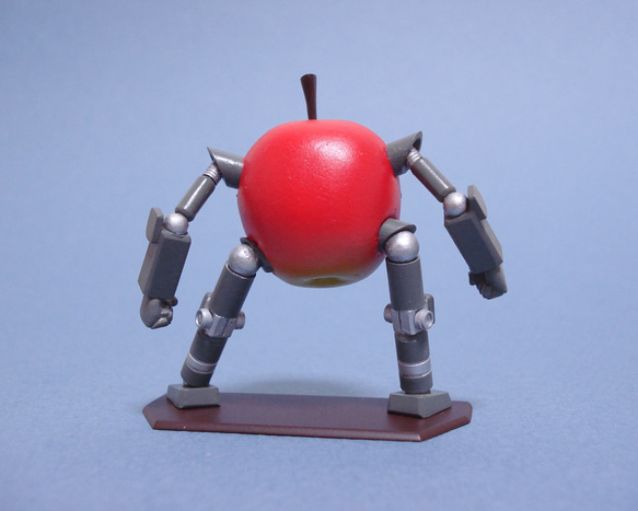 リンゴロイド（リンゴ型ロボット） 3枚目の画像