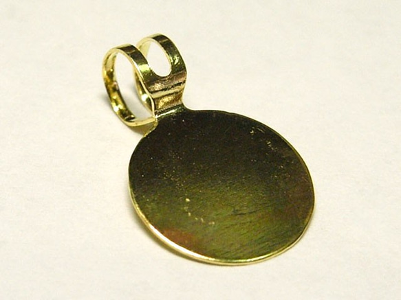 ペンダントトップパーツ 貼り付けタイプ 約15×10mm【20個セット