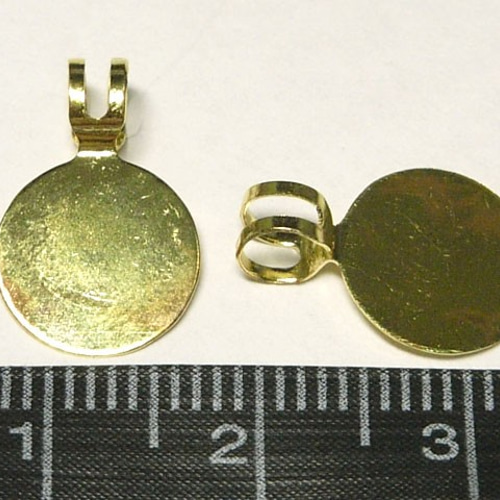 ペンダントトップパーツ 貼り付けタイプ 約15×10mm【20個セット ペンダントトップパーツ 貼り付けタイプ 約15×10mm【20個セット