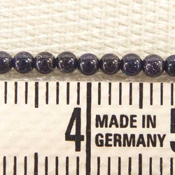 ブルーサンドストーン ラウンド 連販売 約2mm 3000054 2枚目の画像