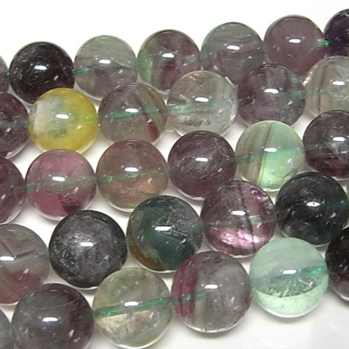 フローライト フローライト ラウンド 連販売 約13mm 3000326 天然石 Bソフト 通販