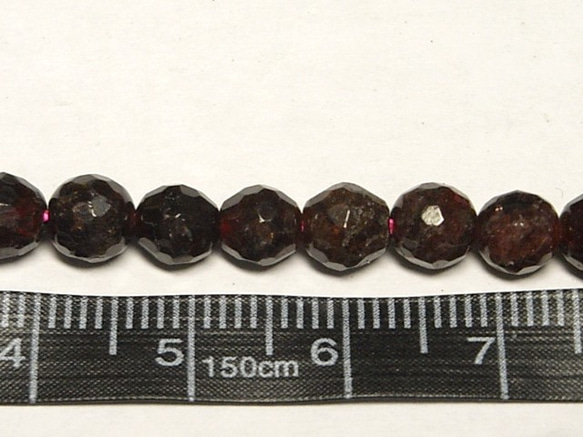 ガーネット ラウンドカット 連販売 約6mm 3000445 3枚目の画像