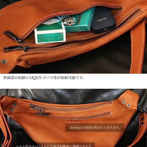 ボディバッグ 本革 ワンショルダーバッグ 革 メンズ