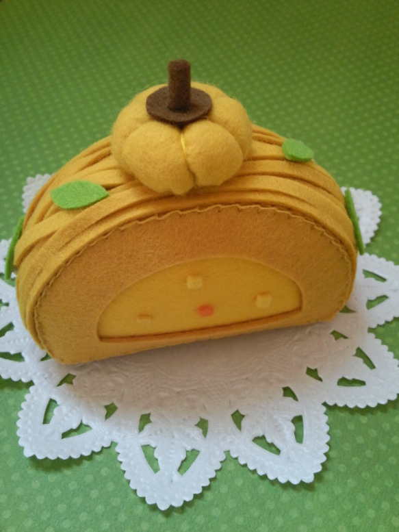 かぼちゃのロールケーキ 2枚目の画像