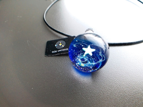 Galaxy Pendant 宇宙銀河玻璃吊咀 星辰系列 SD06 第3張的照片