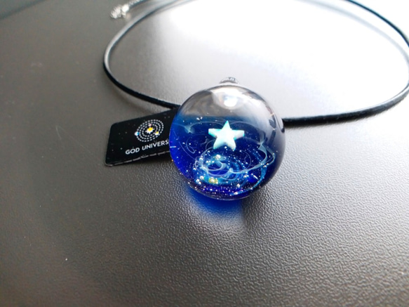 Galaxy Pendant 宇宙銀河玻璃吊咀 星辰系列 SD06 第4張的照片