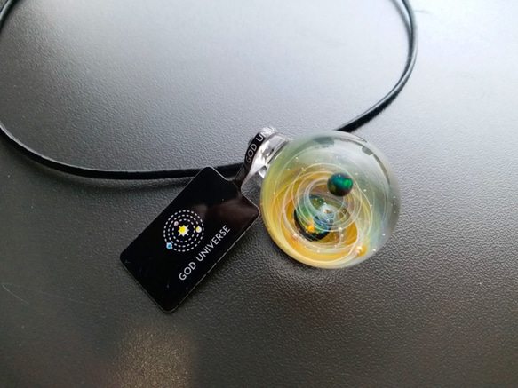 Galaxy Pendant 宇宙銀河玻璃吊咀 愛麗絲精靈系列 SD09 第5張的照片