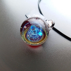 Galaxy Pendant 宇宙銀河玻璃吊咀 極光雙星系列 SD10 第5張的照片