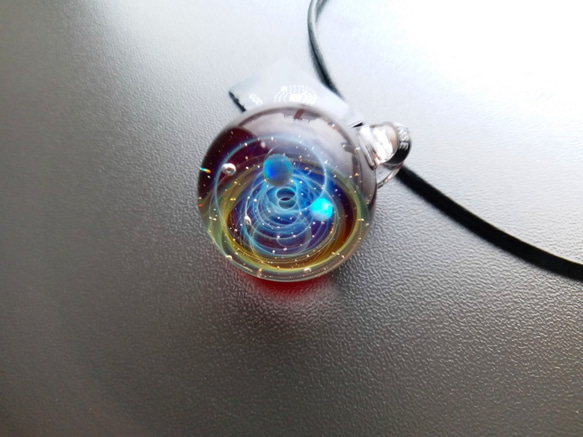 Galaxy Pendant 宇宙銀河玻璃吊咀 極光雙星系列 SD10 第5張的照片