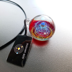 Galaxy Pendant 宇宙銀河玻璃吊咀 極光雙星系列 SD10 第9張的照片