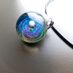 Galaxy Pendant 宇宙銀河玻璃吊咀 極光雙星系列 SD11 第6張的照片