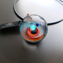 Galaxy Pendant 宇宙銀河玻璃吊咀 夢幻雙星系列 SD12 第7張的照片