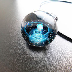 Galaxy Pendant 宇宙銀河玻璃吊咀 極光雙星系列 SD13 第5張的照片