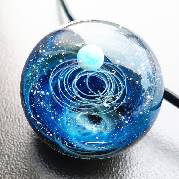 Galaxy Pendant 宇宙銀河玻璃吊咀 永恆系列 SD18 第1張的照片