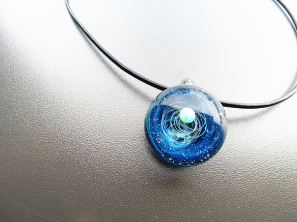 Galaxy Pendant 宇宙銀河玻璃吊咀 永恆系列 SD18 第5張的照片