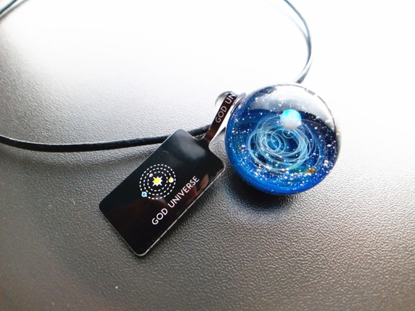 Galaxy Pendant 宇宙銀河玻璃吊咀 銀河系列 SD20 第9張的照片