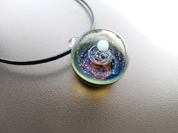 Galaxy Pendant 宇宙銀河玻璃吊咀 星晨系列 SD22 第2張的照片