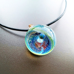 Galaxy Pendant 宇宙銀河玻璃吊咀 星晨系列 SD24 第2張的照片