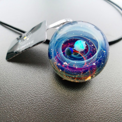 Galaxy Pendant 宇宙銀河玻璃吊咀 極光雙星系列 SD25 第4張的照片