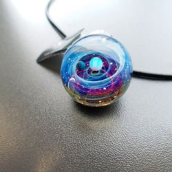 Galaxy Pendant 宇宙銀河玻璃吊咀 極光雙星系列 SD25 第9張的照片