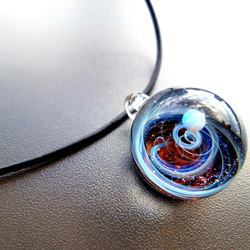 Galaxy Pendant 宇宙銀河玻璃吊咀 極光單星系列 Space Glass SD27 第7張的照片