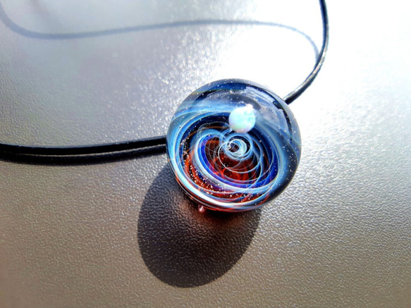 Galaxy Pendant 宇宙銀河玻璃吊咀 極光單星系列 Space Glass SD27 第8張的照片