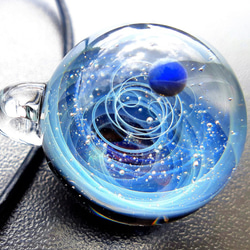 Galaxy Pendant 宇宙銀河玻璃吊咀 浮雲系列 Space Glass SD28 第1張的照片